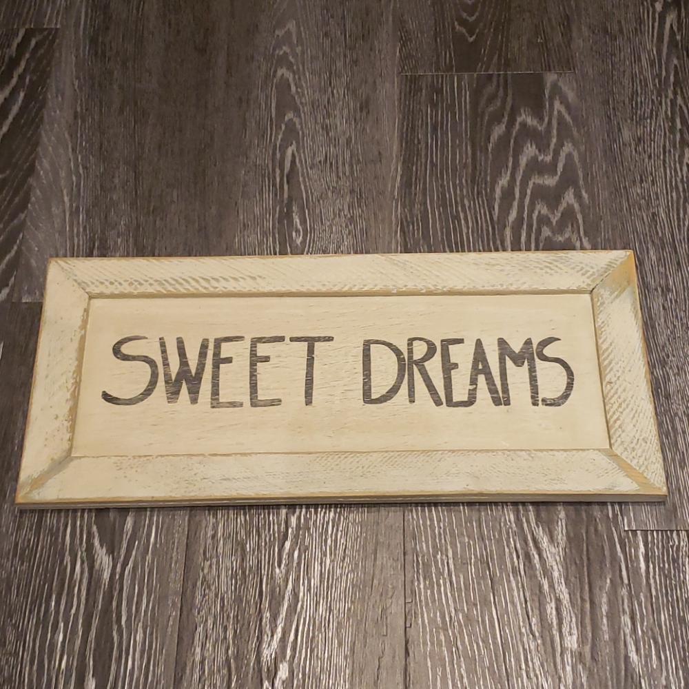 Sweet Dreams Wall Sign